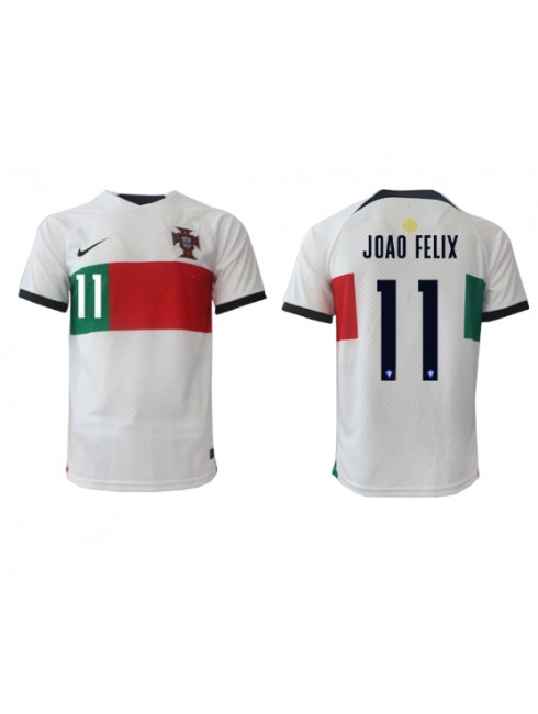 Portugal Joao Felix #11 Auswärtstrikot WM 2022 Kurzarm